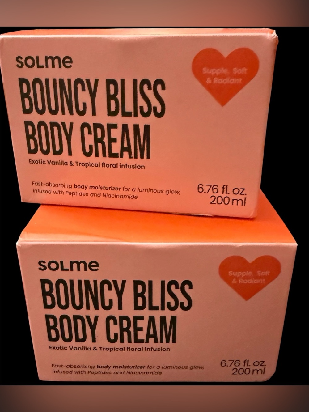 Bouncy Bliss Body Cream - Pink